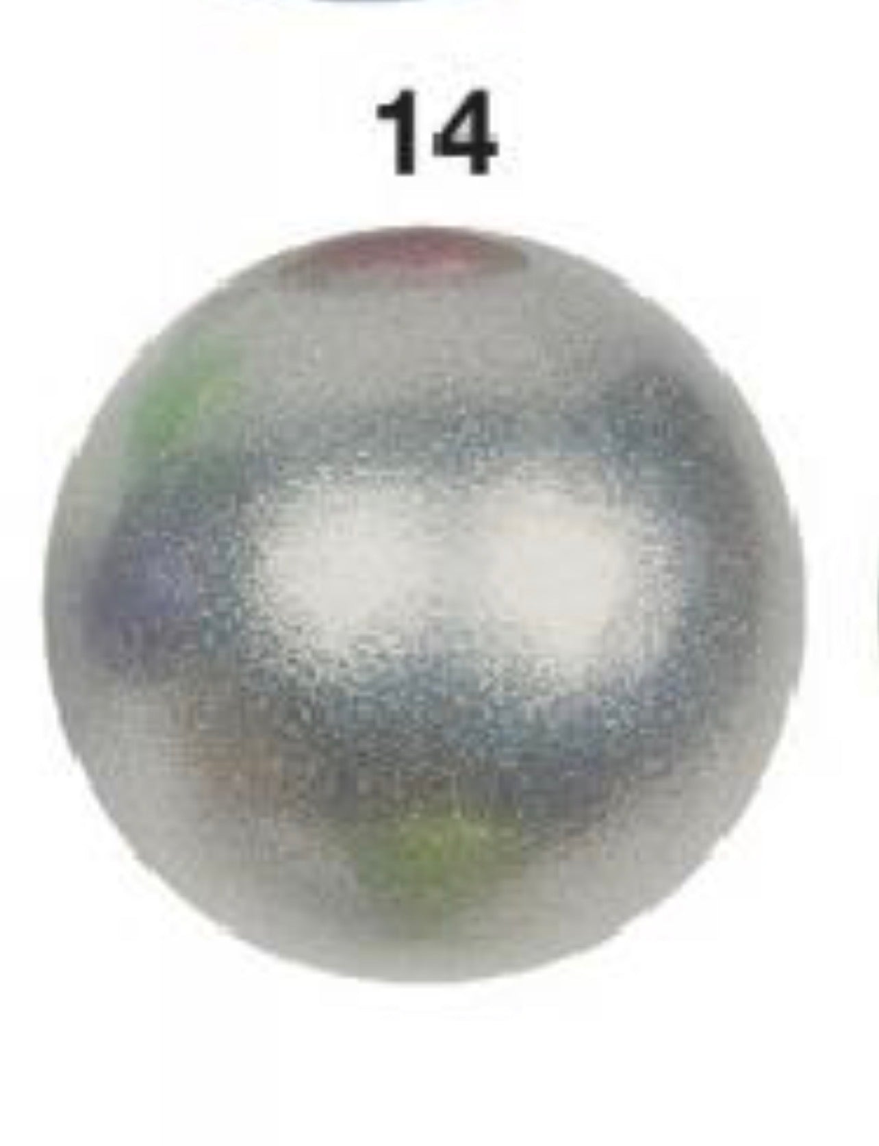 Ballon AMAYA GLITTER - 18 cm