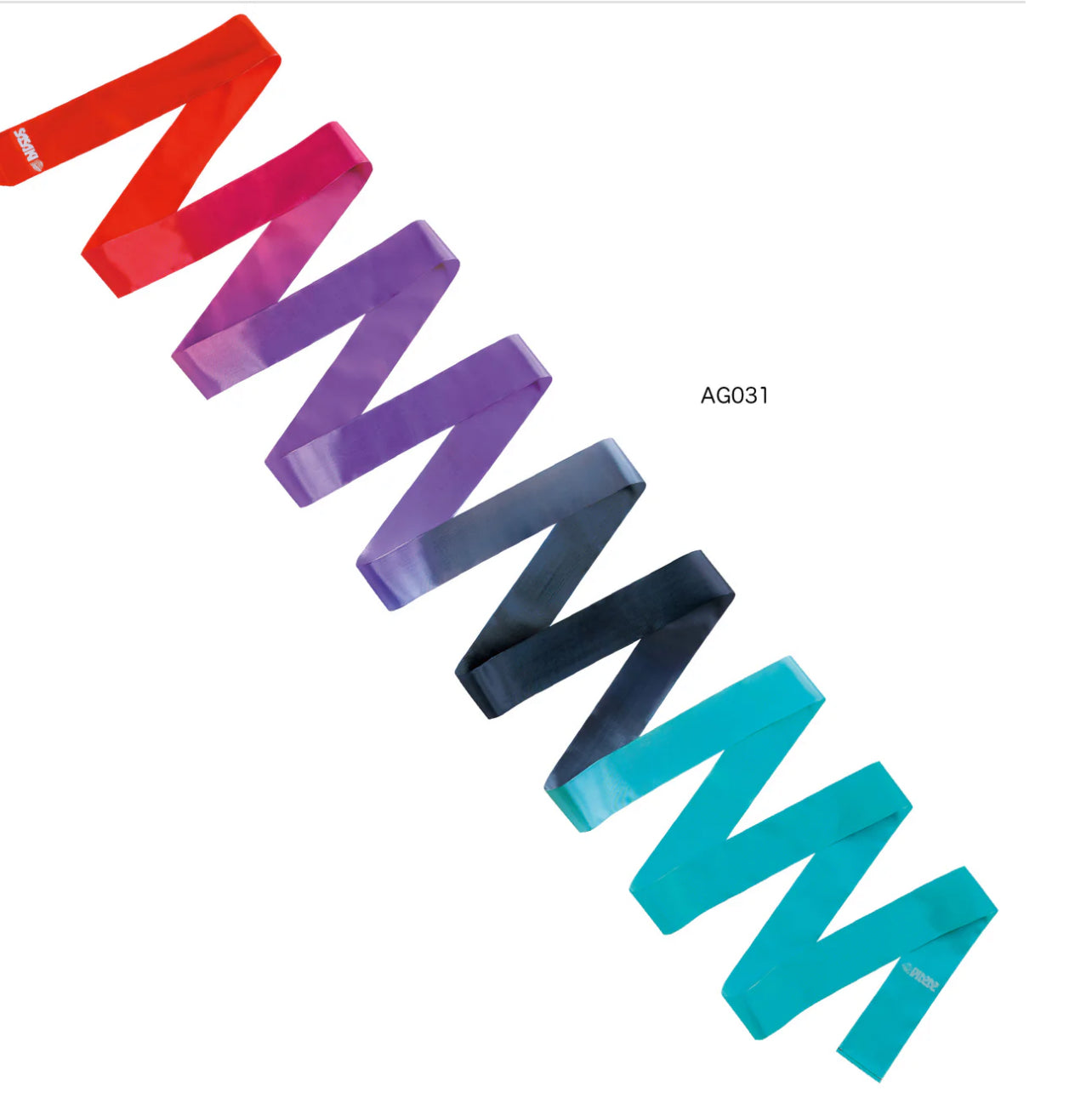 SASAKI Multi-Color Gymnastics Ribbons ART GRADATION