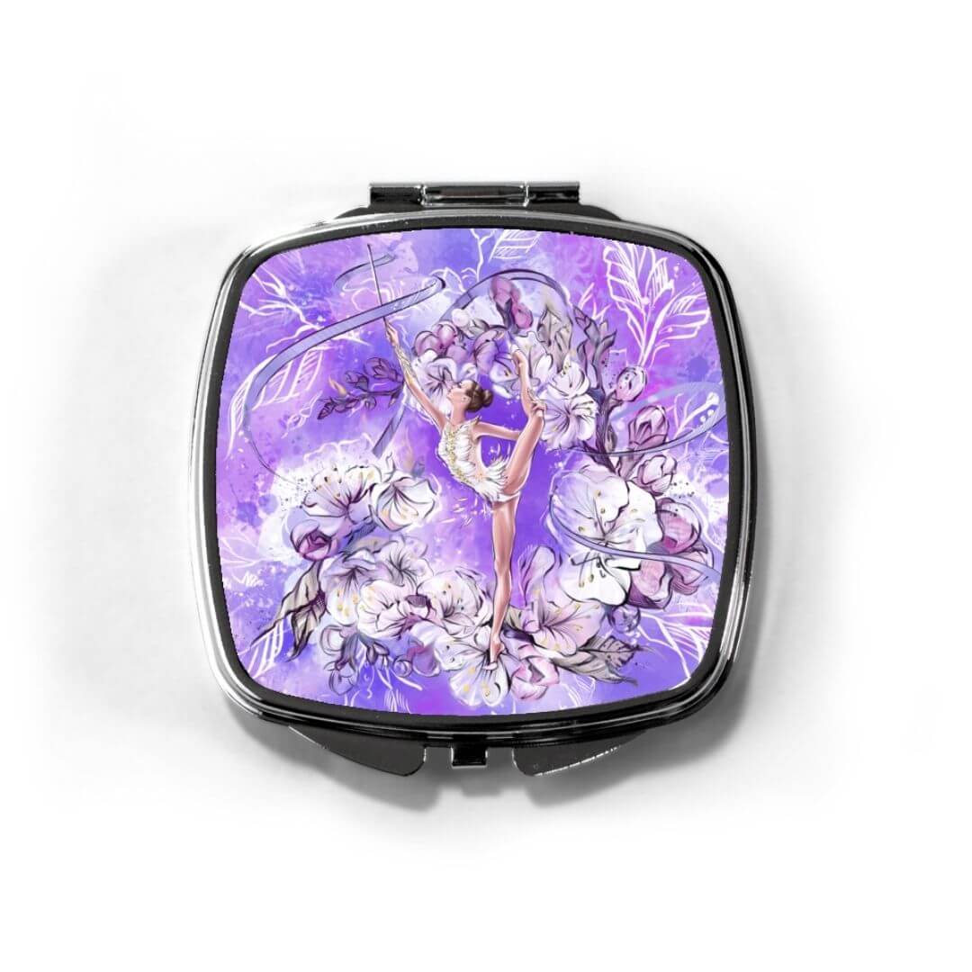 Miroir compact Gymnaste