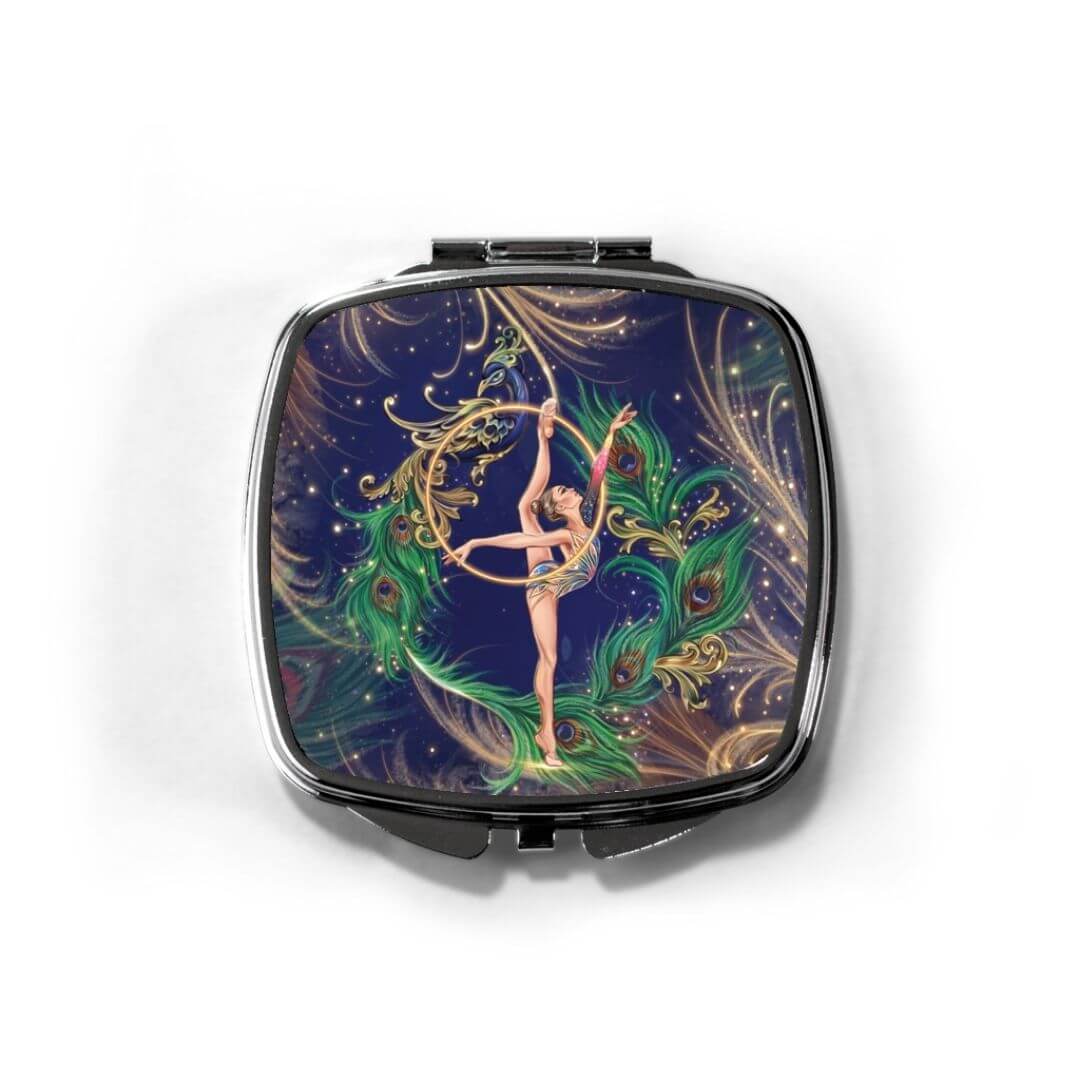 Miroir compact Gymnaste