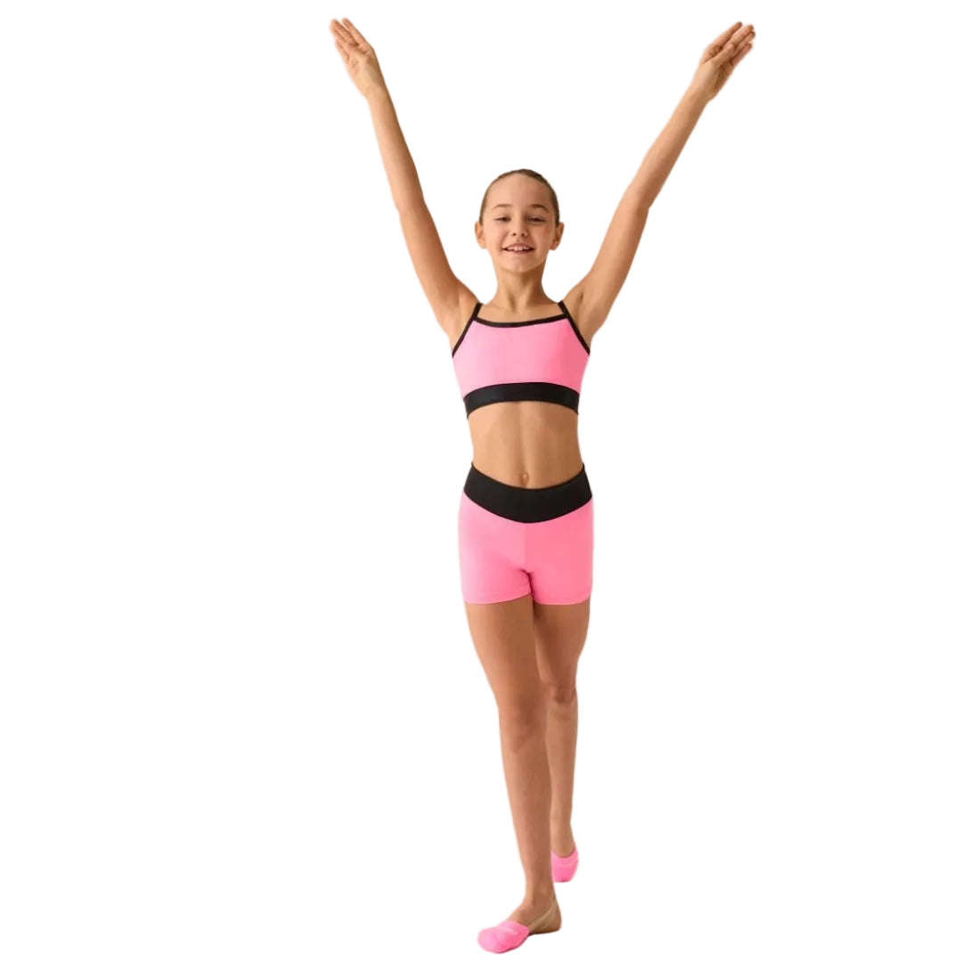 Gymnastics Top and Shorts Set