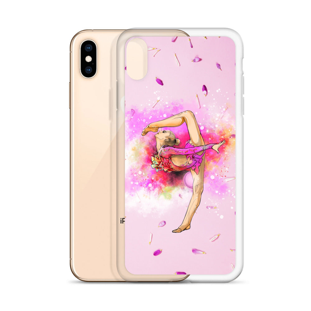 iPhone Case with Gymnast Print