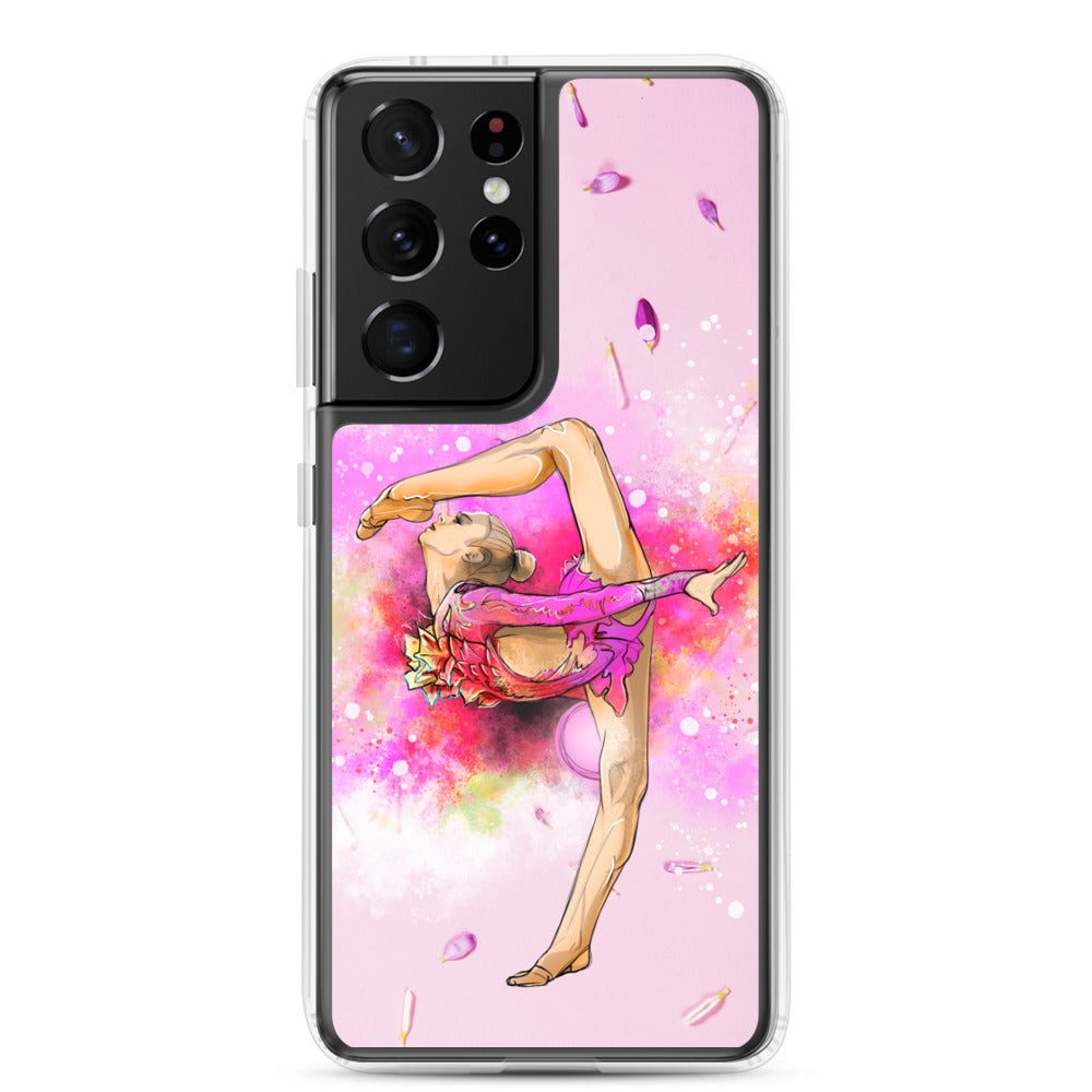Samsung Case with Gymnast Print