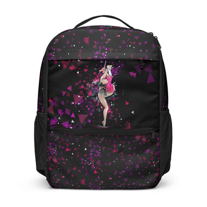 Black Rhythmic Gymnastics Backpack