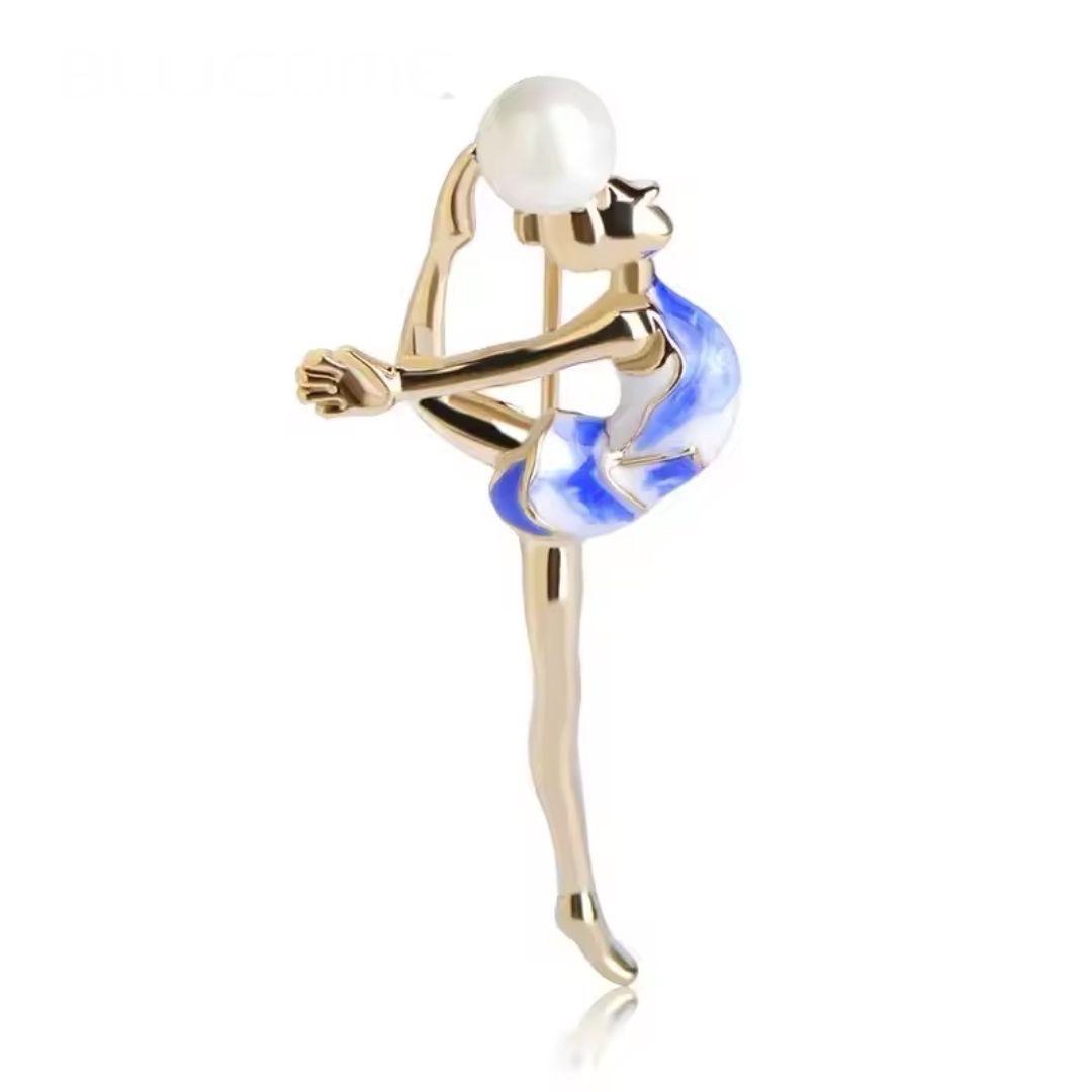 Gymnast's Brooch