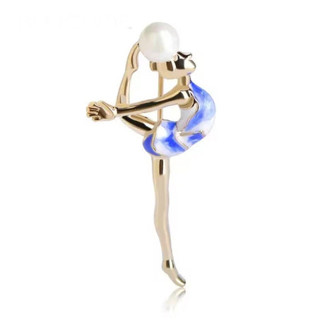 Gymnast's Brooch