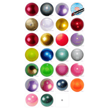 Load image into Gallery viewer, Rhythmic Gymnastics Ball with Glitter - 18cm
