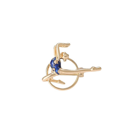 Gymnast's Brooch