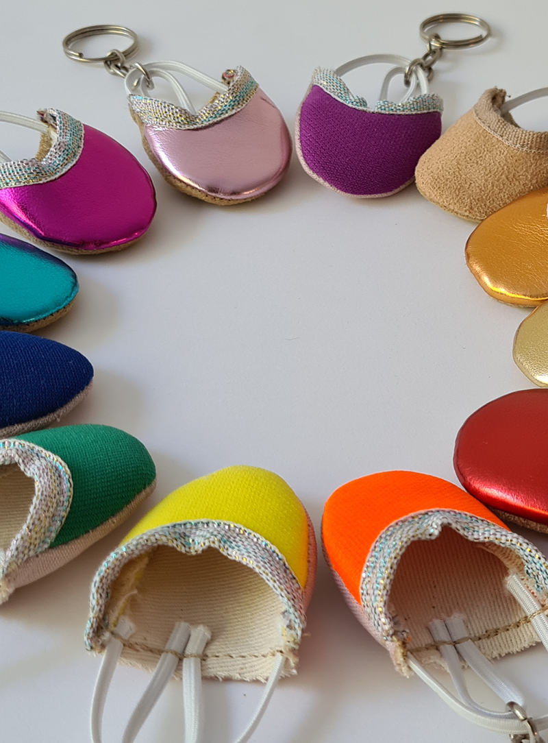 Dvillena Key Chain Toe Shoes