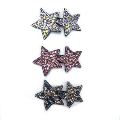 Two-Star Shaped Hair Clip