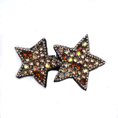 Two-Star Shaped Hair Clip