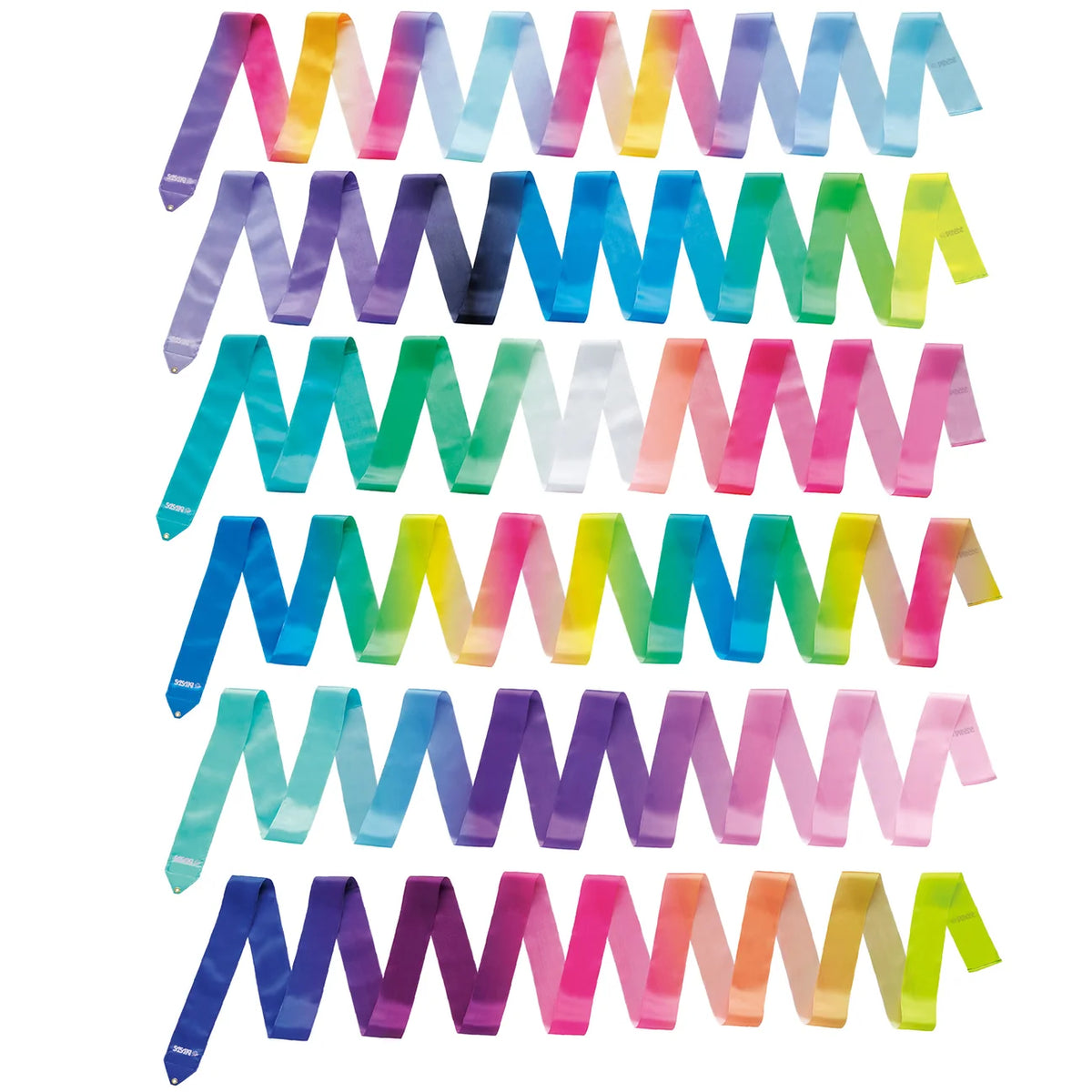 SASAKI Multi-Color Gymnastics Ribbons ART GRADATION