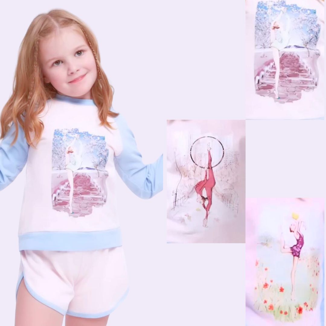 Pyjamas pour les petites gymnastes