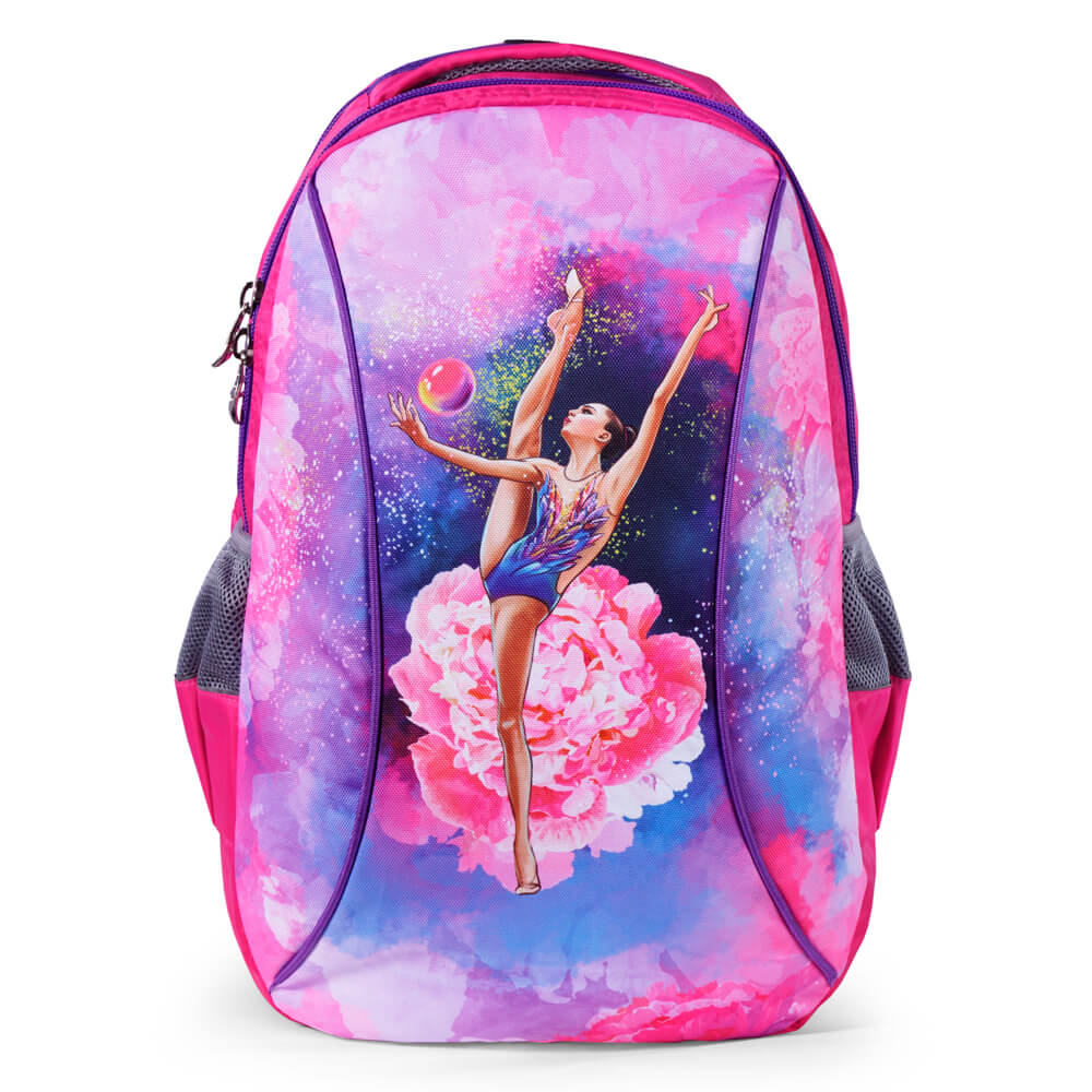 Sac à dos de gymnastique lilas