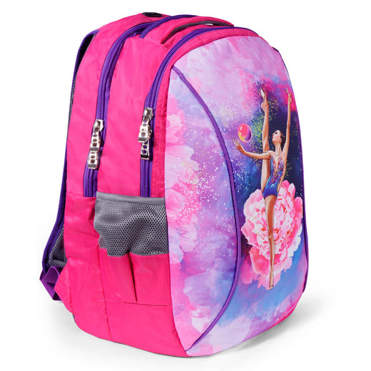 Sac à dos de gymnastique lilas