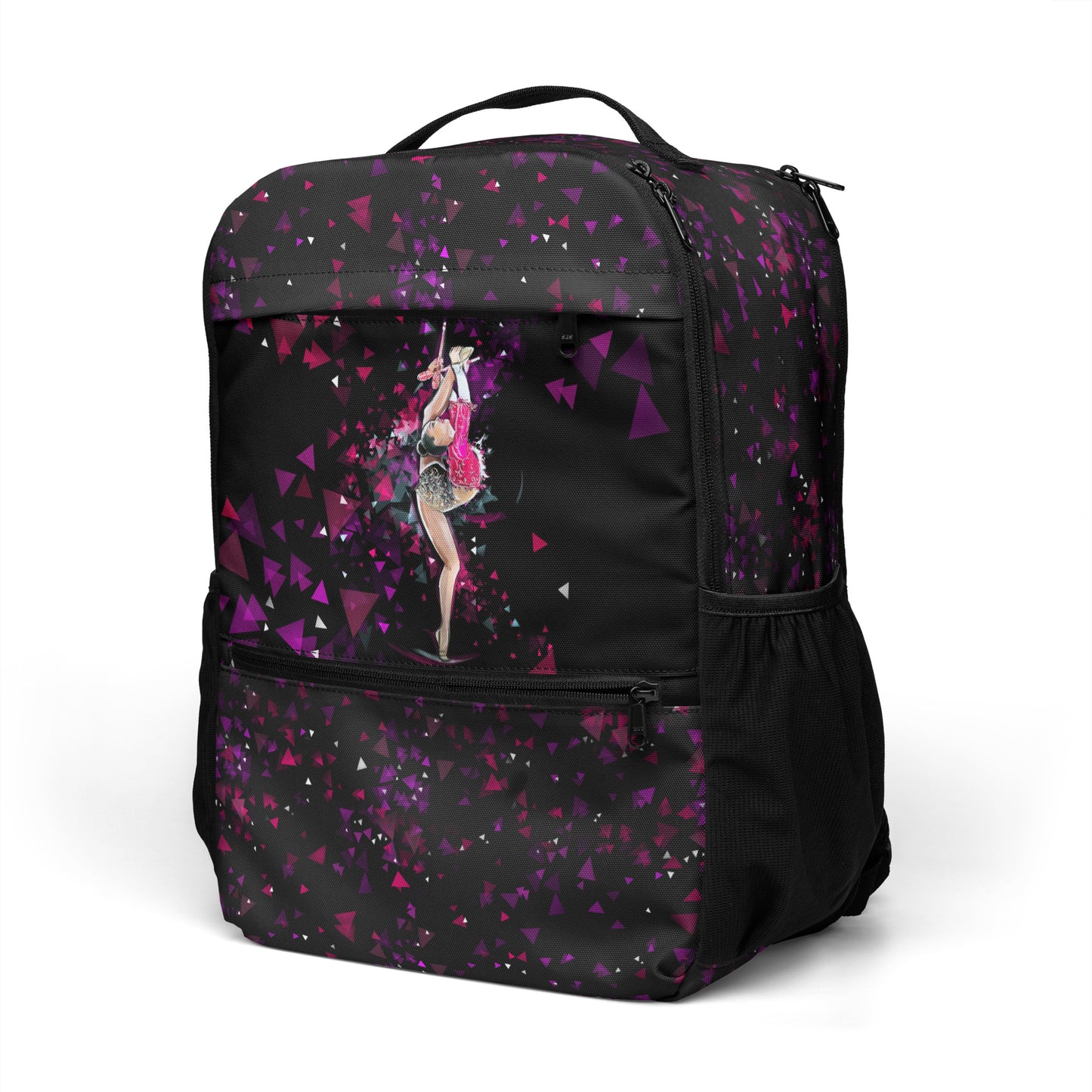 Black Rhythmic Gymnastics Backpack