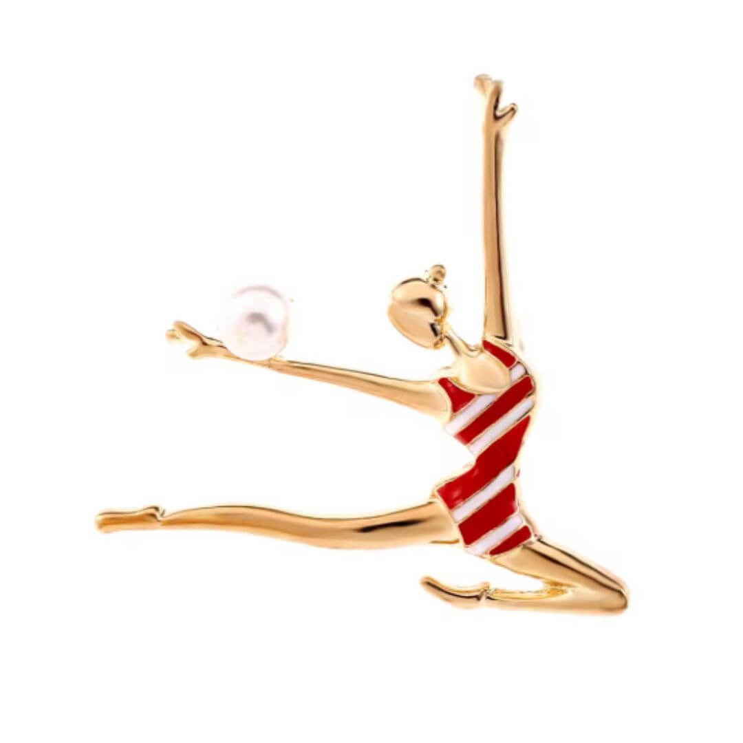 Gymnast's Brooch