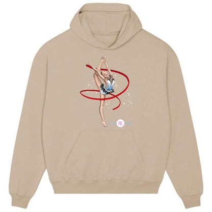 Hoodie with Gymnast print CLEARANCE