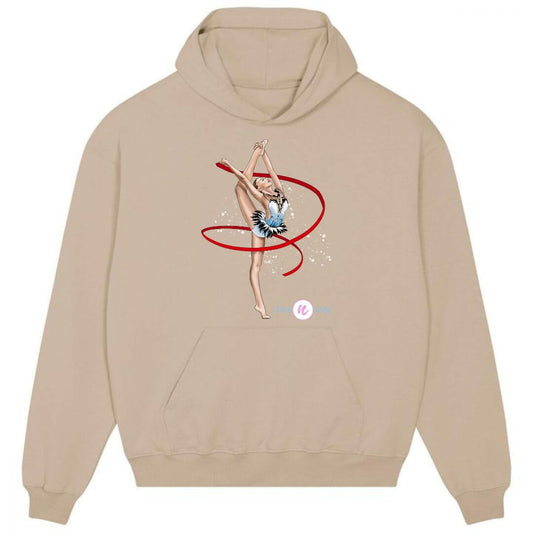 Hoodie with Gymnast print CLEARANCE