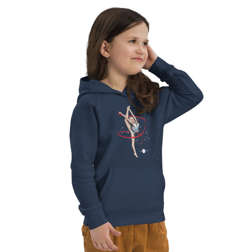Sweat à capuche imprimé gymnaste - DÉSTOCKAGE 