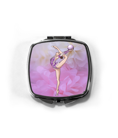 Miroir compact Gymnaste