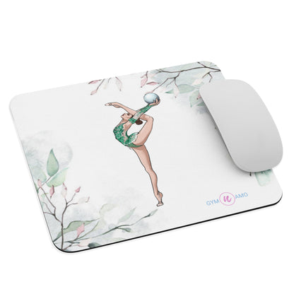 Mouse pad with Gymnast Print