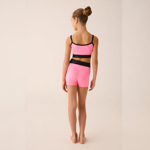 Gymnastics Top and Shorts Set