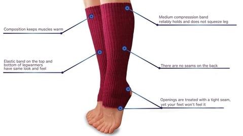 Leg warmers (woollen)