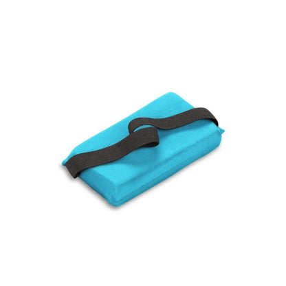 turquoise stretching pillow