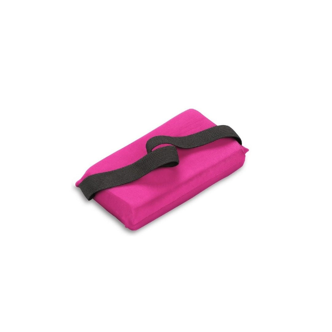 pink stretching pillow
