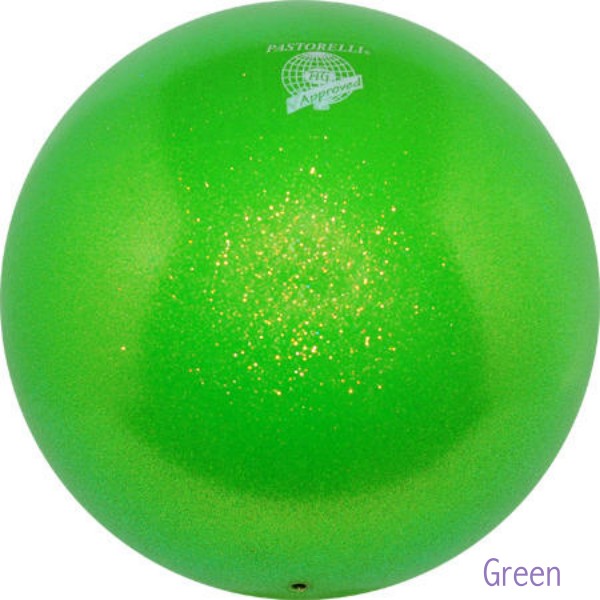 PASTORELLI Ball with GLITTER - 18cm - FIG-approved