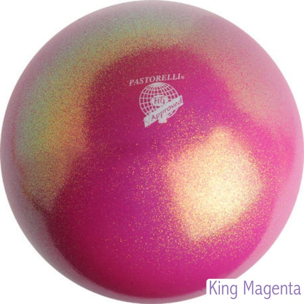 PASTORELLI Ball with GLITTER - 18cm - FIG-approved