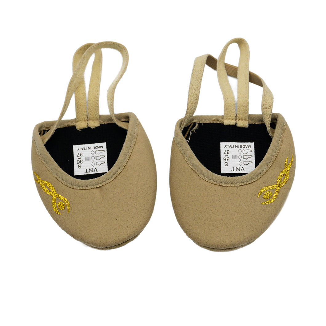 Half-shoes for gymnastics - Venturelli Soft Shape Extra Large Sizes