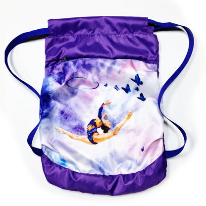 Purple Gymnastics Backpack