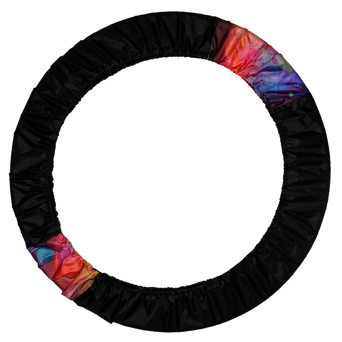 brown protective cover for rhythmic gymnastics hoop