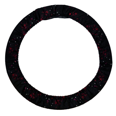 Black rhythmic gymnastics hoop cover