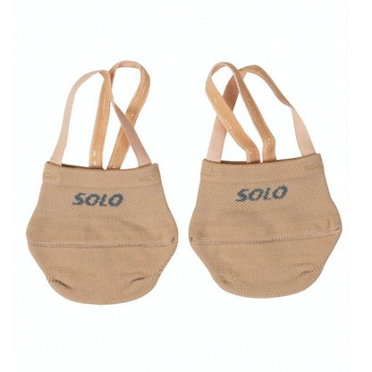 Textile half-shoes for Gymnastics