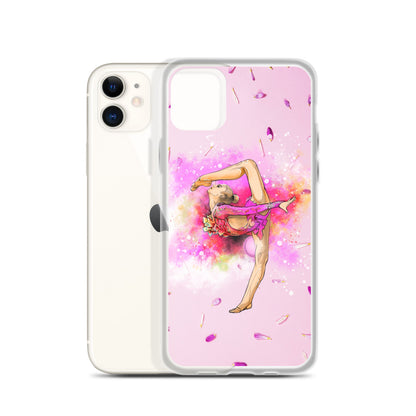 iPhone Case with Gymnast Print