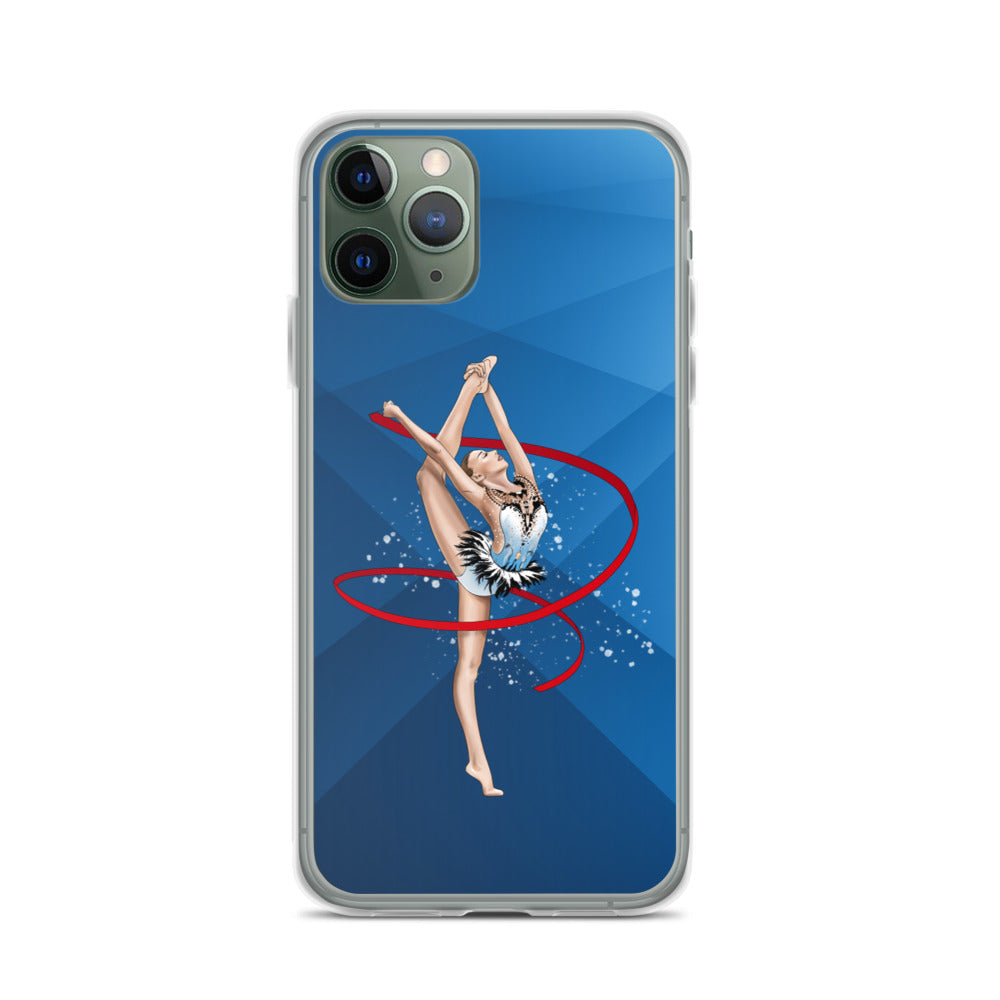 iPhone Case Gymnast with Ribbon