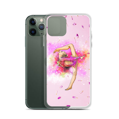 iPhone Case with Gymnast Print