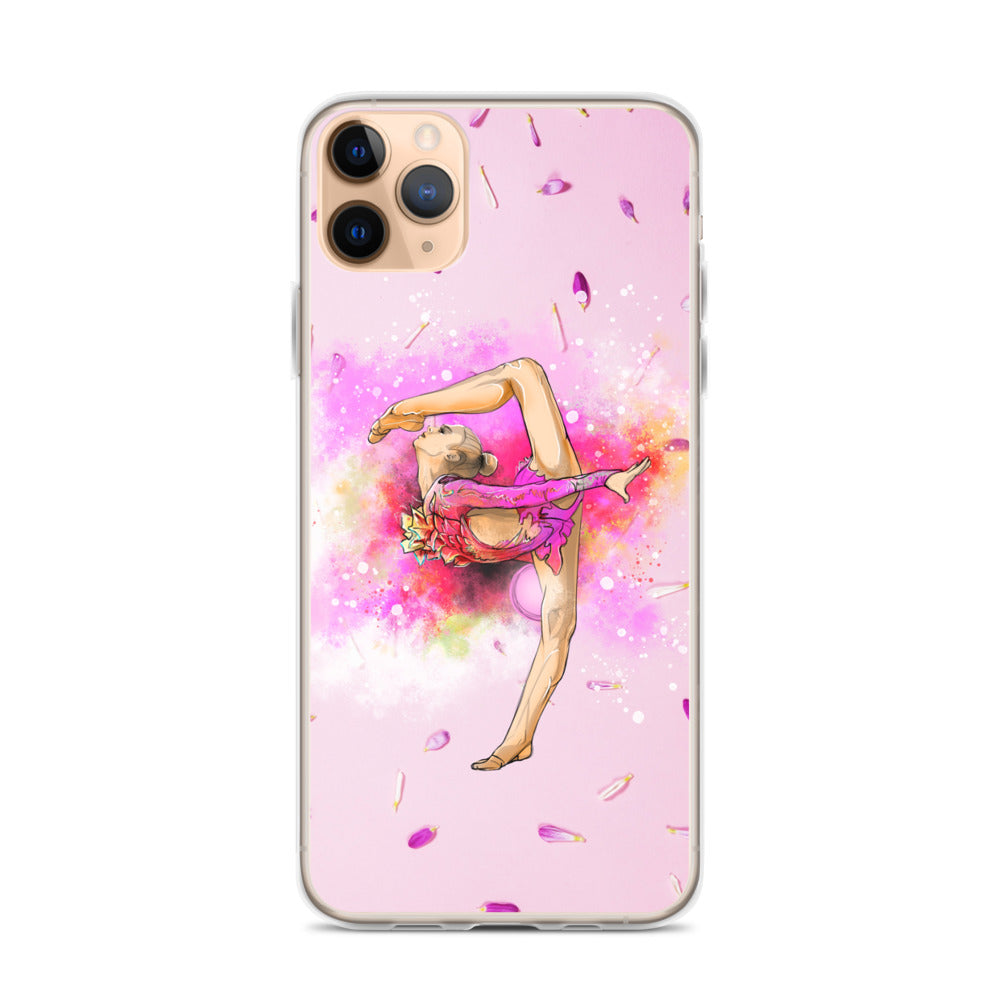 iPhone Case with Gymnast Print