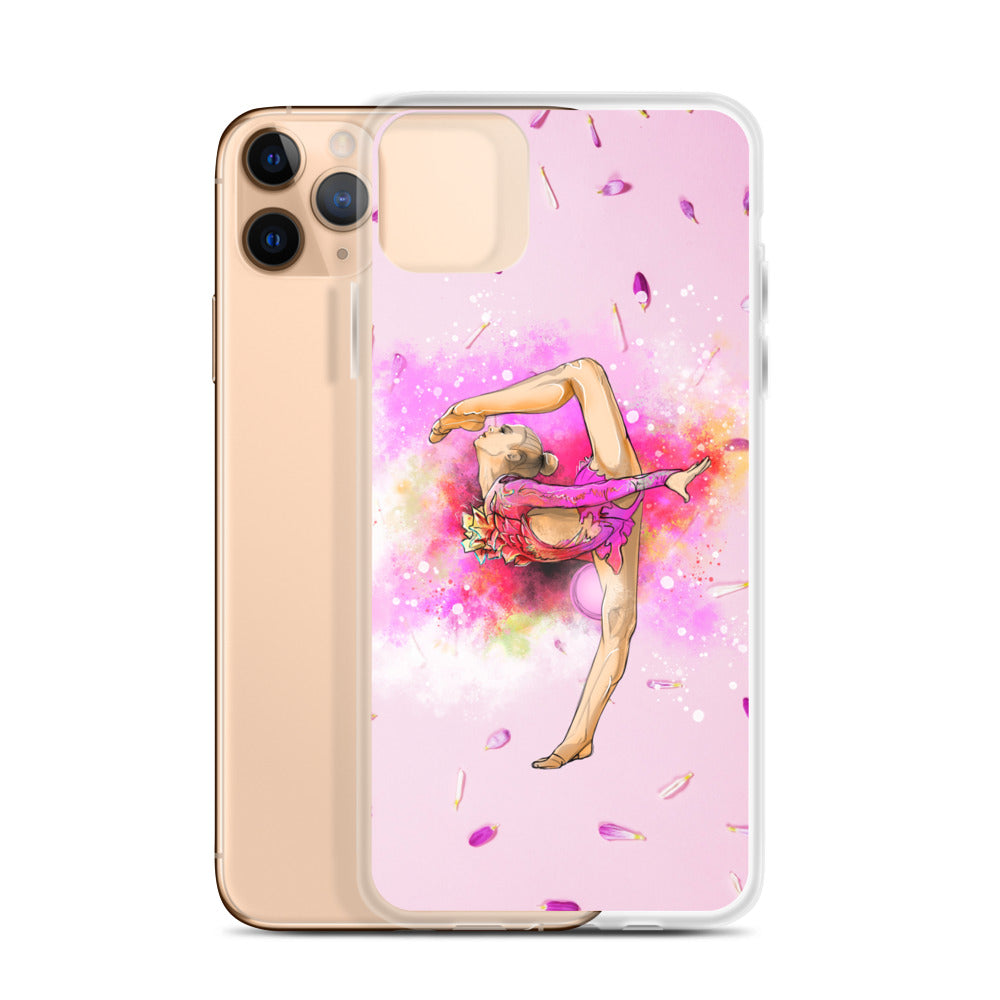 iPhone Case with Gymnast Print