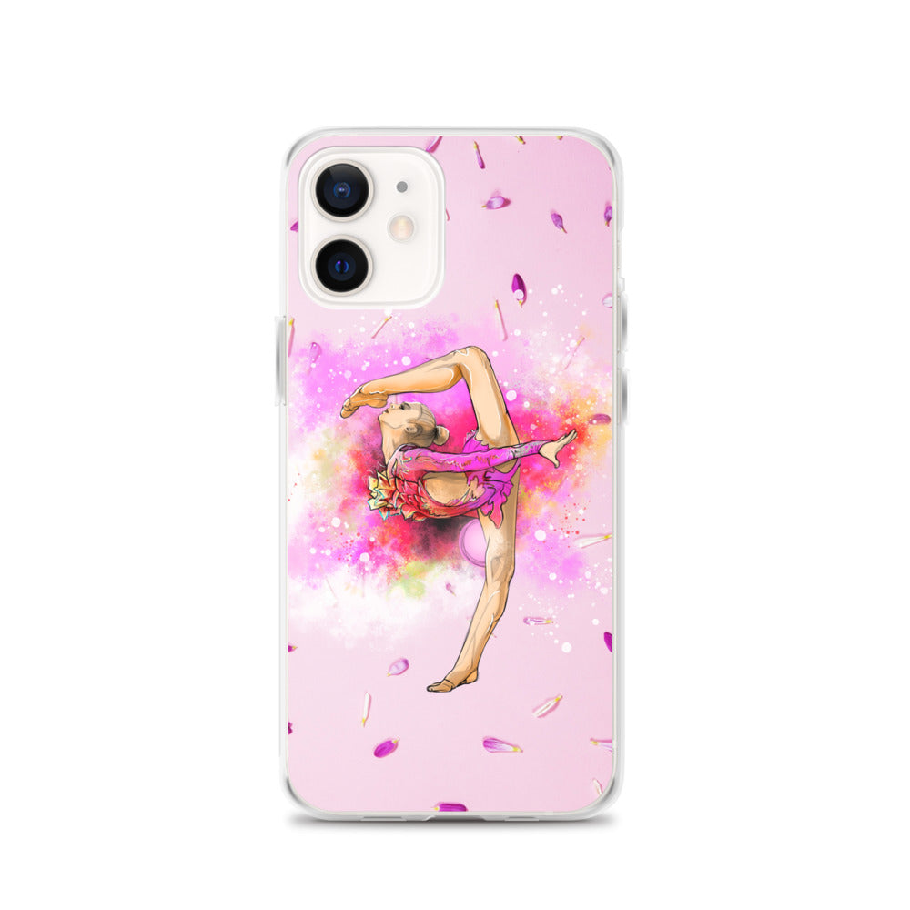 iPhone Case with Gymnast Print