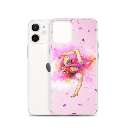 iPhone Case with Gymnast Print