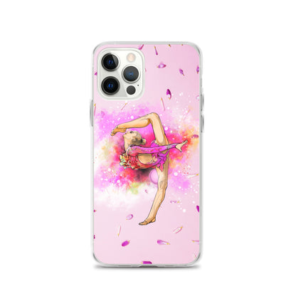 iPhone Case with Gymnast Print