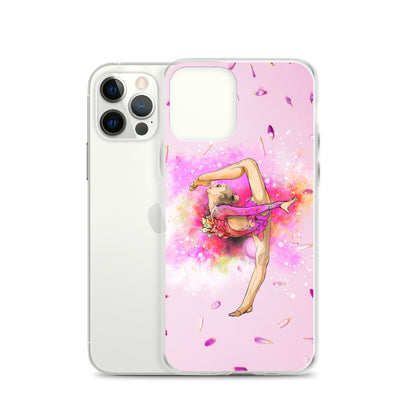 iPhone Case with Gymnast Print