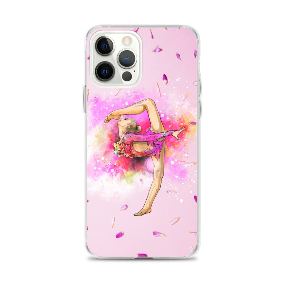 iPhone Case with Gymnast Print