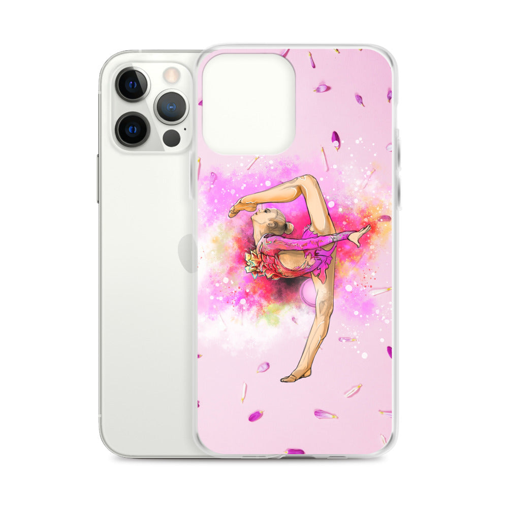 iPhone Case with Gymnast Print