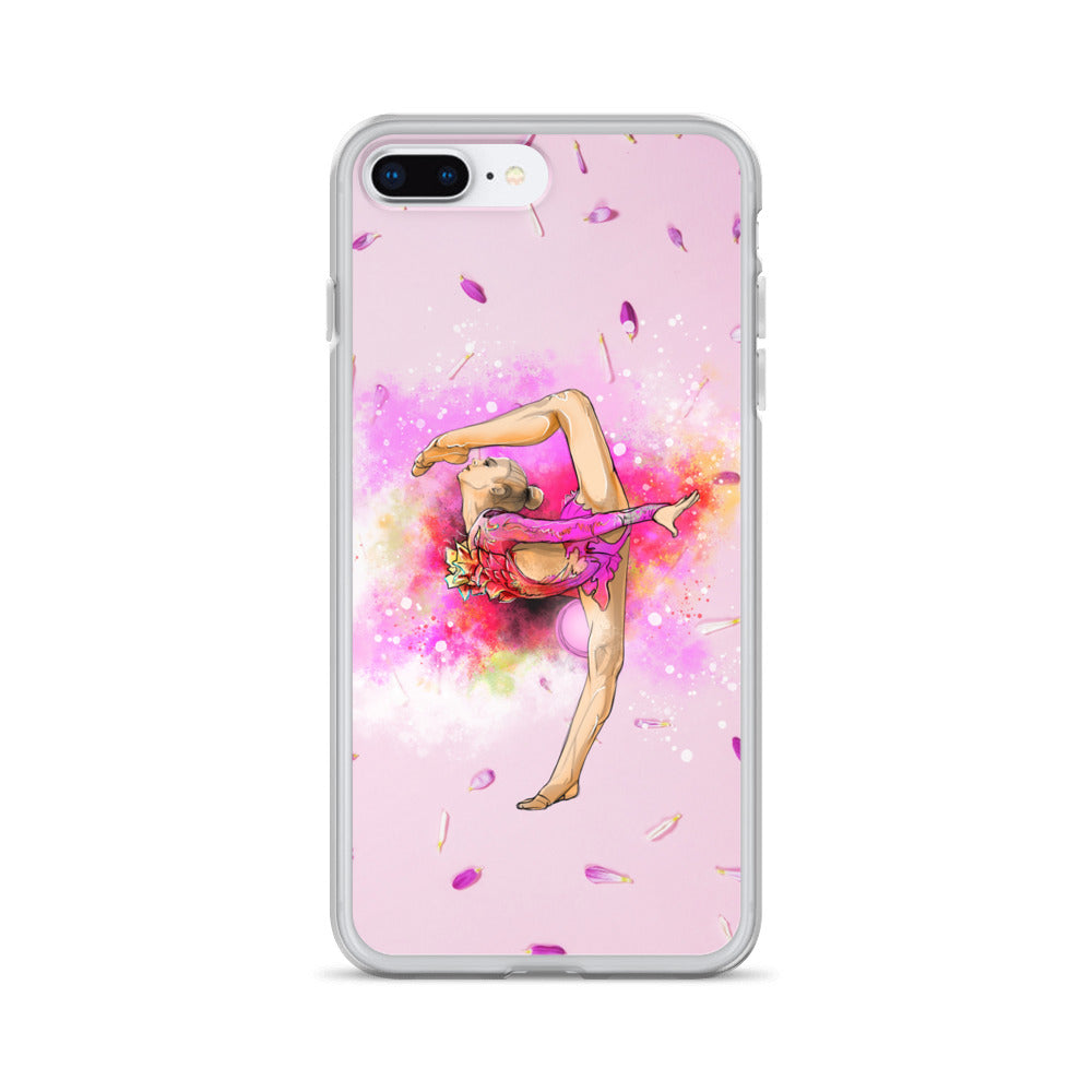 iPhone Case with Gymnast Print