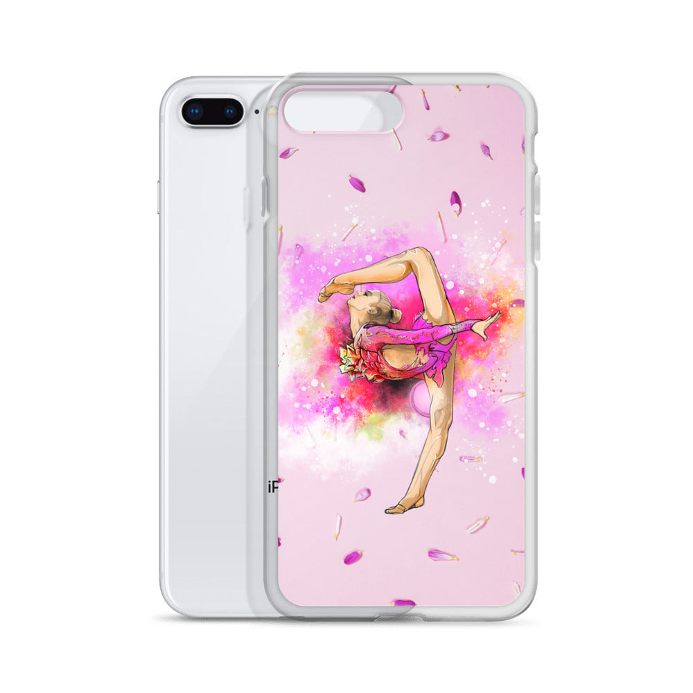 iPhone Case with Gymnast Print
